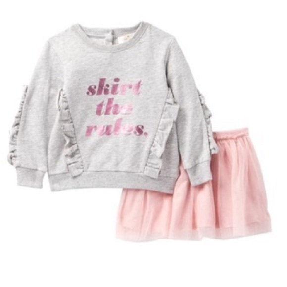 kate spade Other - Kate spade sweatshirt/ skirt set